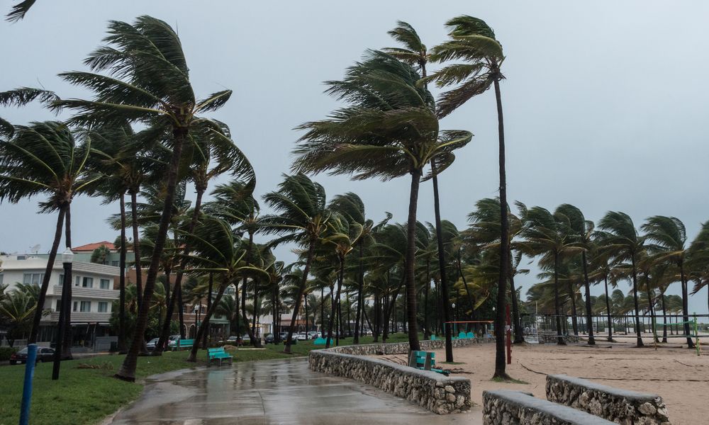 Storm At The Beach