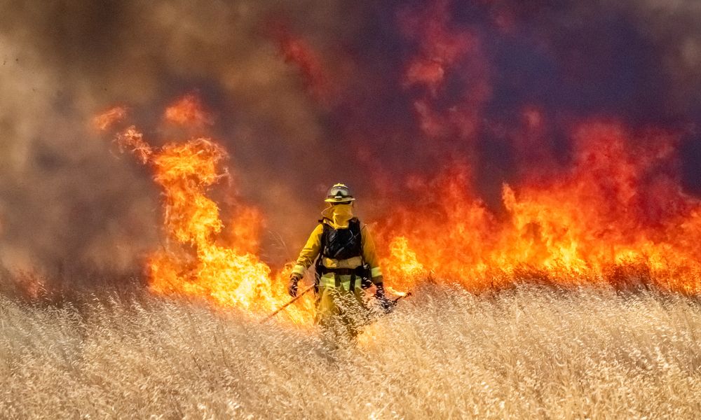 Wildfire In California